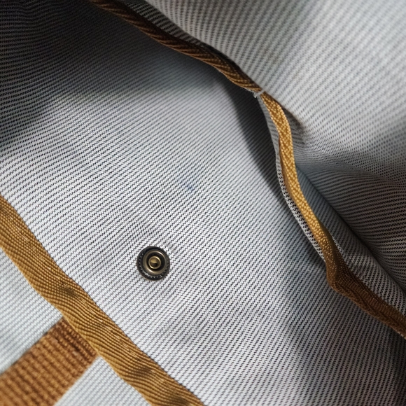 Carhartt Brown and Black Canvas Backpack Tote